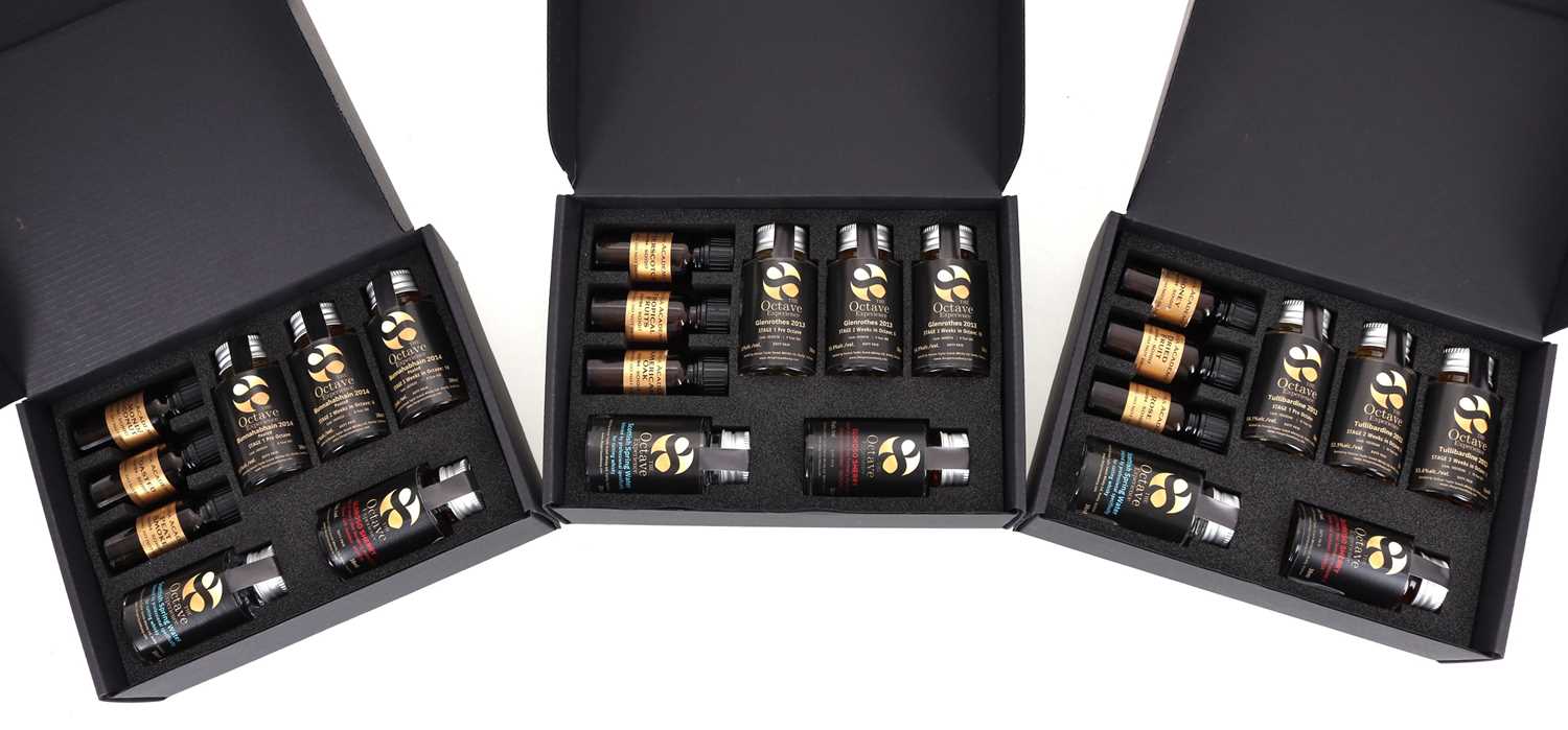 Lot 129 - THREE DUNCAN TAYLOR 'JOURNEY OF THE OCTAVE' TASTING SETS