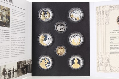 Lot 44 - WE WILL REMEMBER THEM COIN SET