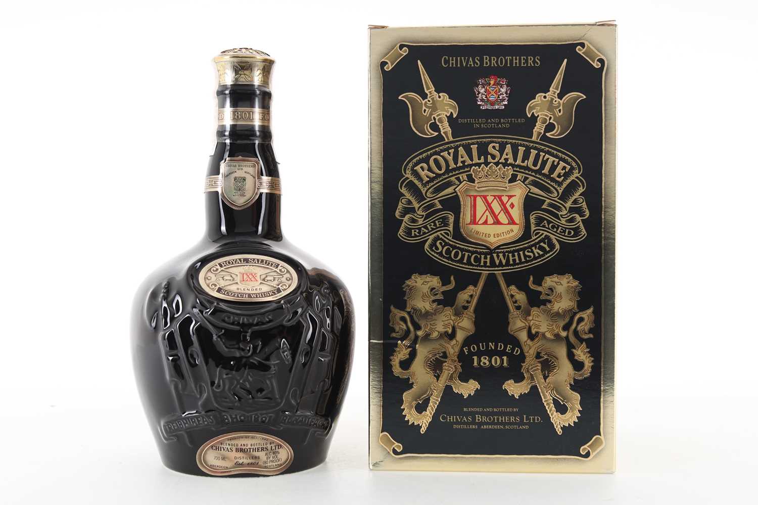 Lot 138 - CHIVAS ROYAL SALUTE LXX