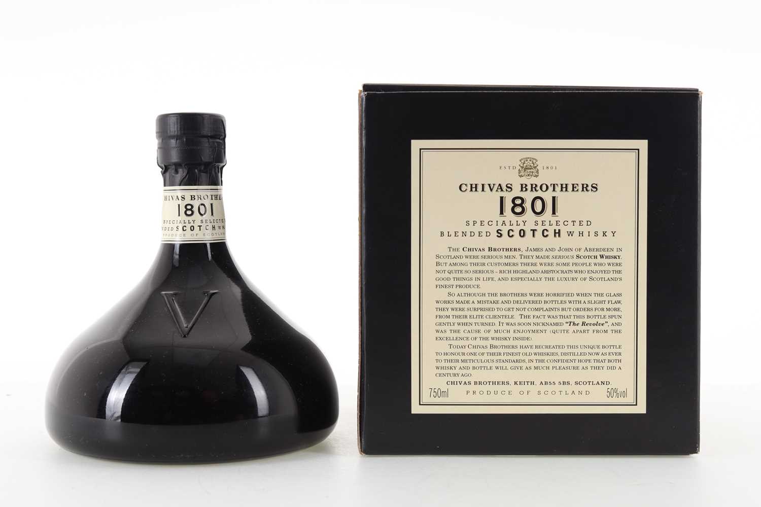 Lot 147 - CHIVAS REVOLVE 1801 75CL