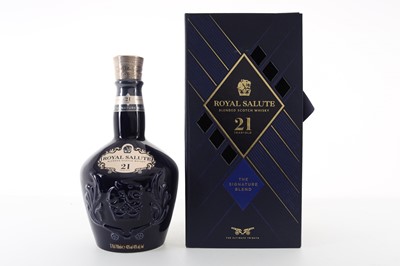 Lot 149 - CHIVAS ROYAL SALUTE 21 YEAR OLD KRISTJANA S WILLIAMS EDITION