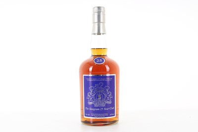 Lot 156 - SEAGRAM 25 YEAR OLD "25 YEAR CLUB" STAFF BOTTLE