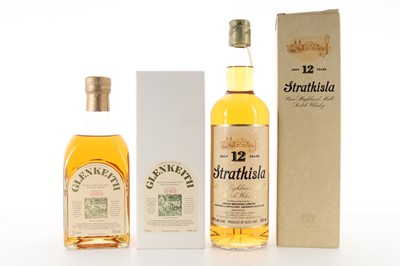 Lot 140 - GLEN KEITH 1983 VINTAGE AND STRATHISLA 12 YEAR OLD 75CL