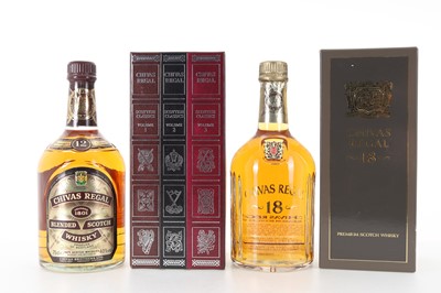 Lot 148 - CHIVAS REGAL 18 YEAR OLD IMPERIAL AND 12 YEAR OLD 75CL