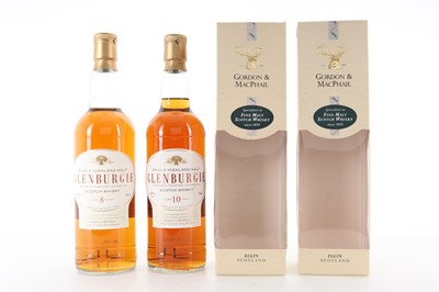 Lot 193 - GLENBURGIE 10 YEAR OLD AND 8 YEAR OLD GORDON & MACPHAIL