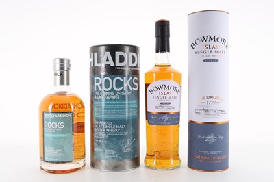 Lot 229 - BRUICHLADDICH ROCKS AND BOWMORE LEGEND