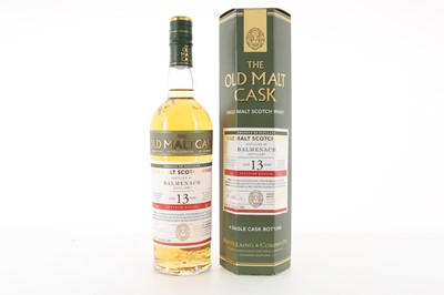 Lot 230 - BALMENACH 2004 13 YEAR OLD HUNTER LAING OLD MALT CASK