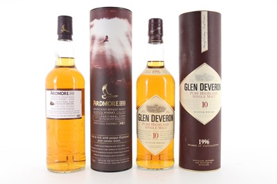 Lot 245 - GLEN DEVERON 1996 10 YEAR OLD AND ARDMORE TRADITIONAL CASK