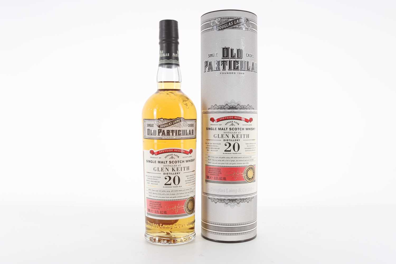 Lot 252 - GLEN KEITH 1995 20 YEAR OLD OLD PARTICULAR