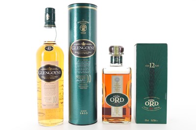 Lot 262 - GLEN ORD 12 YEAR OLD AND GLENGOYNE 10 YEAR OLD