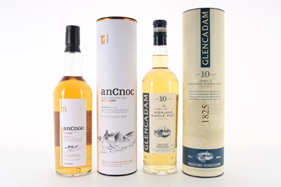 Lot 277 - ANCNOC 12 YEAR OLD AND GLENCADAM 10 YEAR OLD