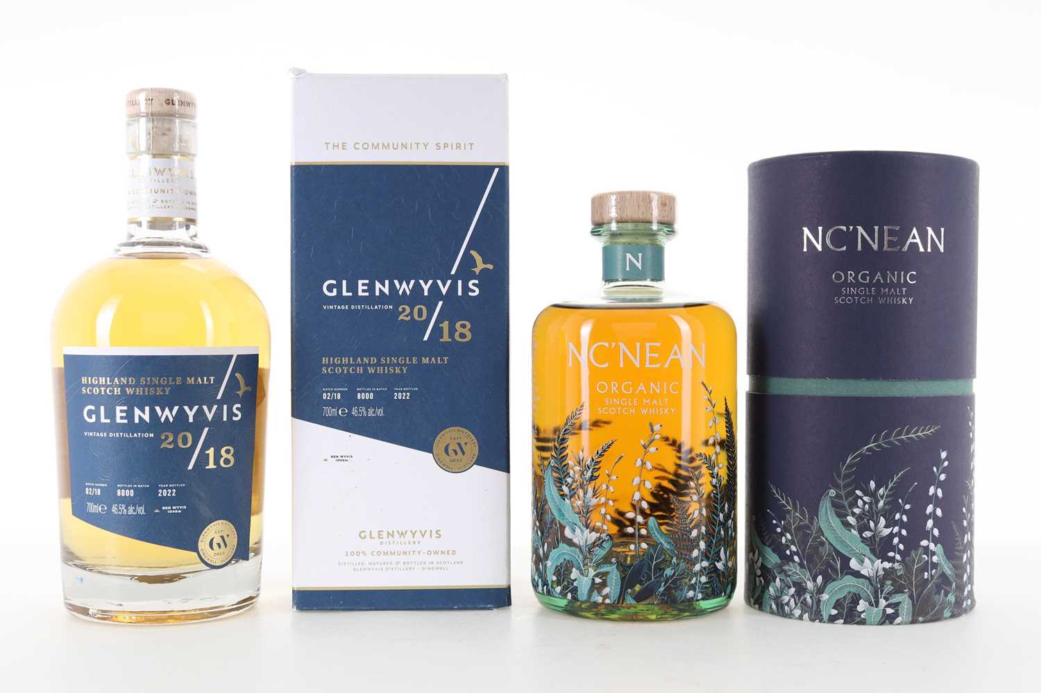 Lot 301 - GLENWYVIS 2018 VINTAGE BATCH #2 AND NC'NEAN ORGANIC BATCH #4