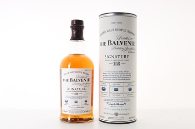Lot 305 - BALVENIE 12 YEAR OLD SIGNATURE BATCH #3