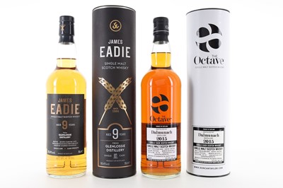Lot 311 - GLENLOSSIE 2010 9 YEAR OLD JAMES EADIE AND DALMUNACH 2015 7 YEAR OLD THE OCTAVE