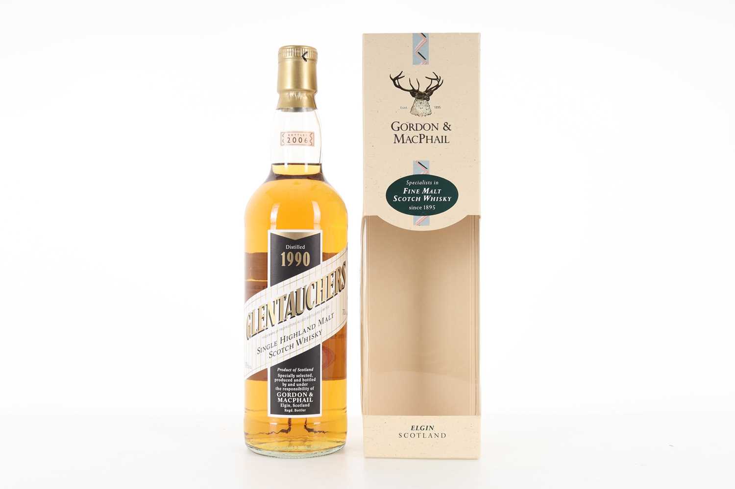 Lot 315 - GLENTAUCHERS 1990 GORDON & MACPHAIL