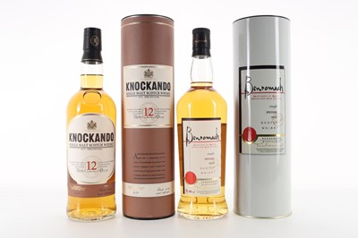 Lot 318 - KNOCKANDO 12 YEAR OLD AND BENROMACH TRADITIONAL