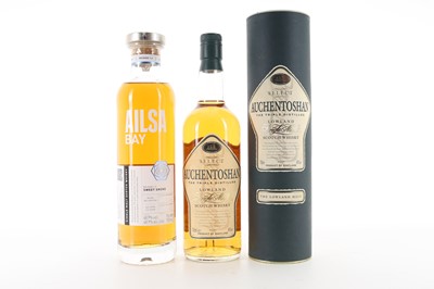 Lot 322 - AILSA BAY SWEET SMOKE RELEASE 1.2 AND AUCHENTOSHAN SELECT