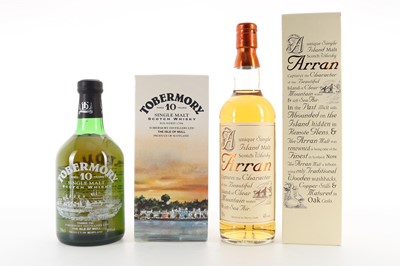 Lot 329 - TOBERMORY 10 YEAR OLD AND ARRAN