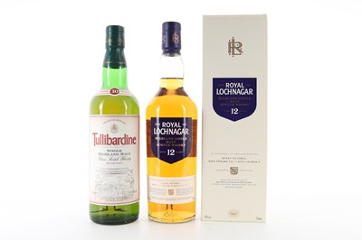 Lot 336 - ROYAL LOCHNAGAR 12 YEAR OLD AND TULLIBARDINE 10 YEAR OLD