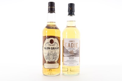 Lot 337 - BENRINNES 10 YEAR OLD JAMES EADIE AND GLEN GRANT 10 YEAR OLD