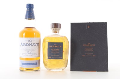 Lot 345 - ISLE OF HARRIS THE HEARACH BATCH #12 AND ARDNAVE 12 YEAR OLD