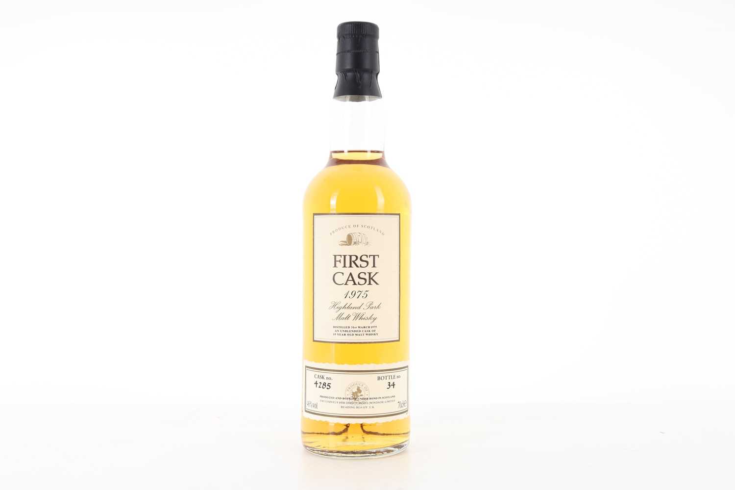 Lot 349 - HIGHLAND PARK 1975 19 YEAR OLD FIRST CASK