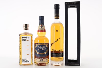 Lot 362 - GLEN MORAY 12 YEAR OLD WINE MELLOWED, PENDERYN AUR CYMRU