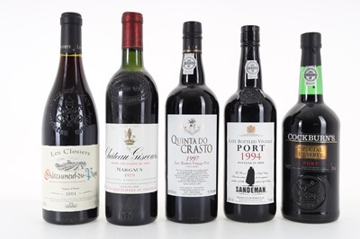 Lot 363 - CHATEAU GISCOURS 1979 MARGAUX, LE CLOSIERS 2004 CHATEAUNEUF-DU-PAPE