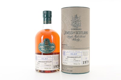 Lot 294 - **BUNNAHABHAIN 1979 25 YEAR OLD LOMBARD JEWELS OF SCOTLAND
