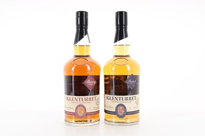 Lot 368 - THE GLENTURRET 'SHERRY CASK EDITION' AND 'PEATED EDITION