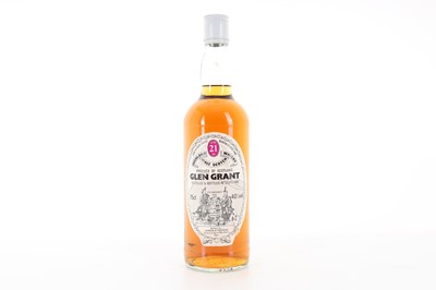 Lot 378 - GLEN GRANT 21 YEAR OLD GORDON & MACPHAIL 75CL