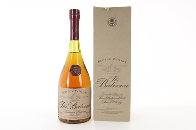 Lot 385 - BALVENIE FOUNDER'S RESERVE COGNAC BOTTLE 1980S 75CL
