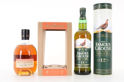 Lot 401 - GLENROTHES SHERRY CASK RESERVE AND FAMOUS GROUSE 12 YEAR OLD