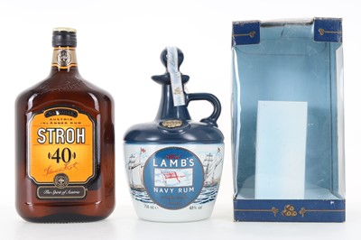 Lot 414 - LAMB'S NAVY RUM 75CL
