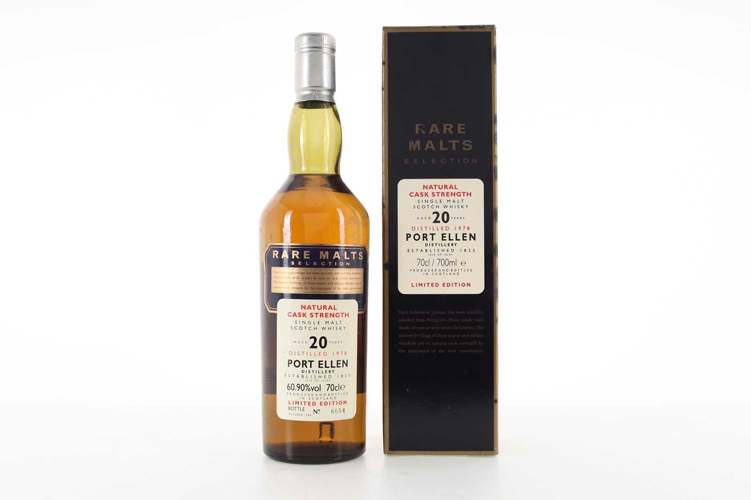 Lot 435 - PORT ELLEN 1978 20 YEAR OLD RARE MALTS