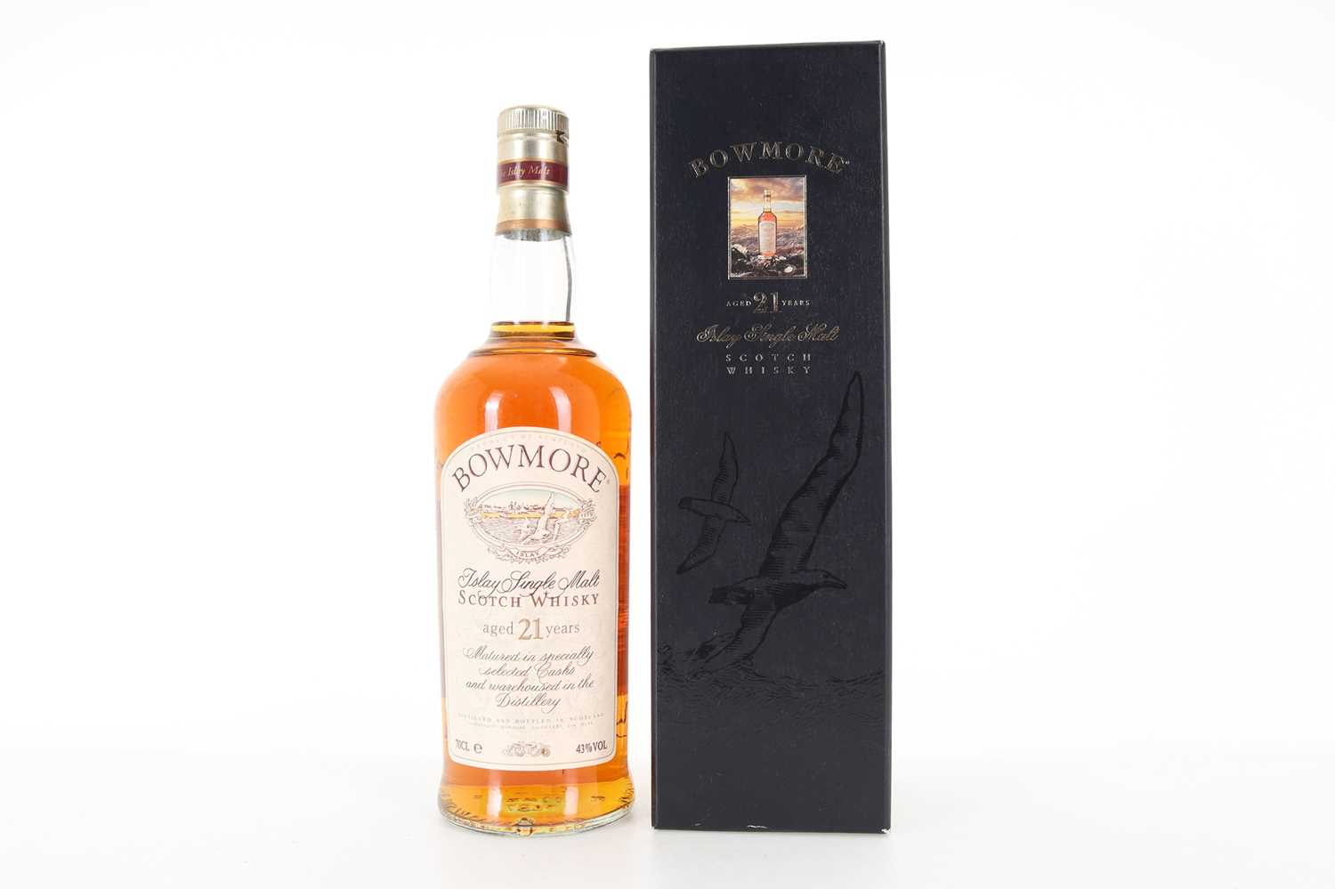 Lot 445 - BOWMORE 21 YEAR OLD 1990S