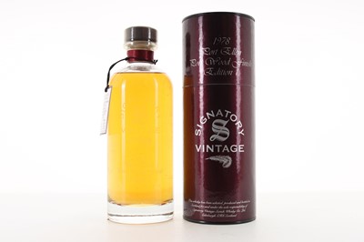 Lot 457 - PORT ELLEN 1978 SIGNATORY PORT WOOD FINISH EDITION #1