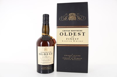 Lot 468 - CHIVAS BROTHERS OLDEST & FINEST 75CL
